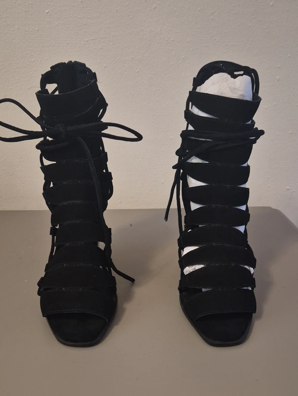 NIB Jeffrey Campbell Zaferia Wedge Sandals
